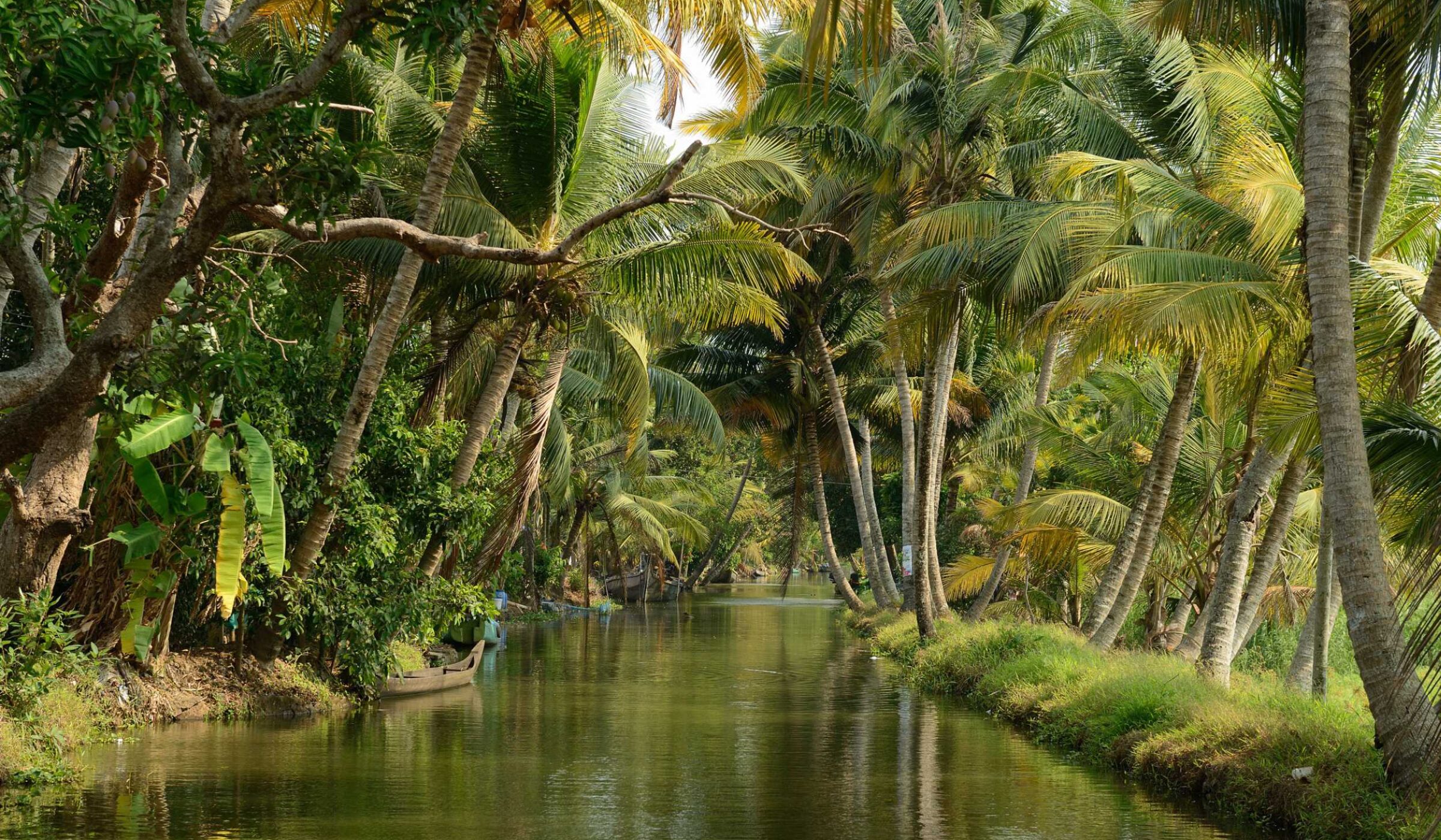 Two nights in the tropical backwaters of Kerala