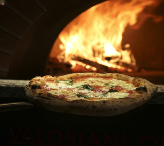 Pizza making in Rome