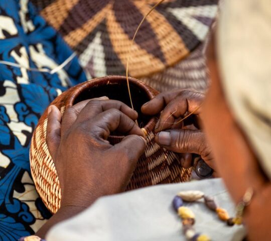 Learning more about local handicrafts