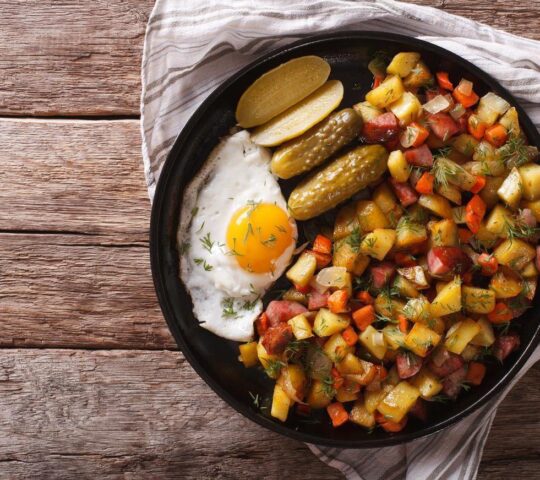 A hearty Norwegian meal