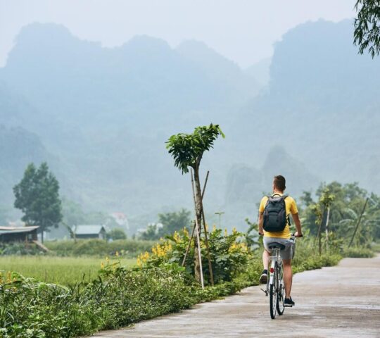Exploring Vietnam's countryside by bicycle
