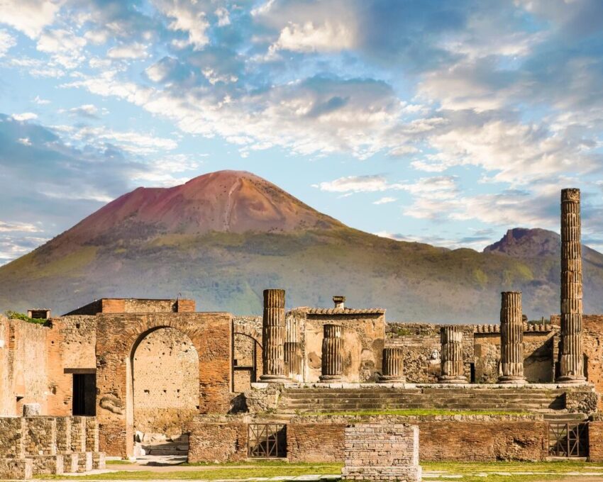 A pause in Pompeii