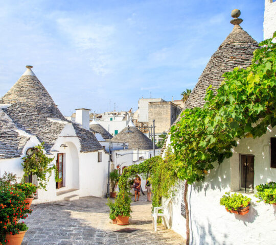 Trulli houses in Alberobello