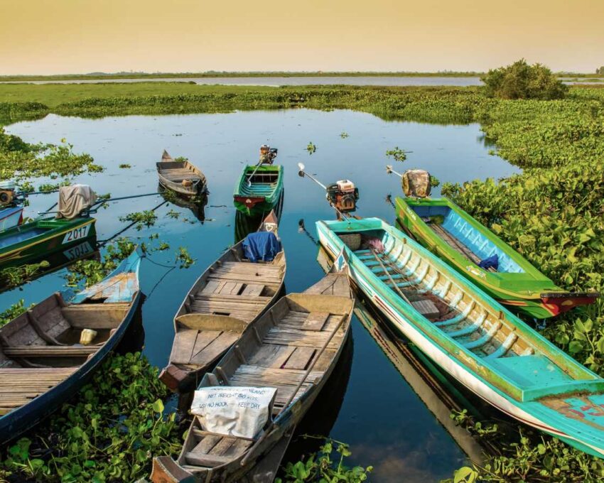 A private boat tour of Tonle Sap lake