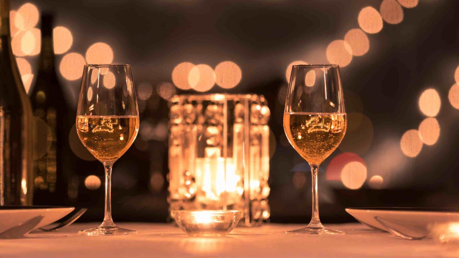 Romantic dinner for two