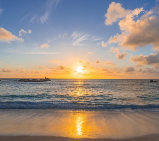Soaking up Indian Ocean sunsets