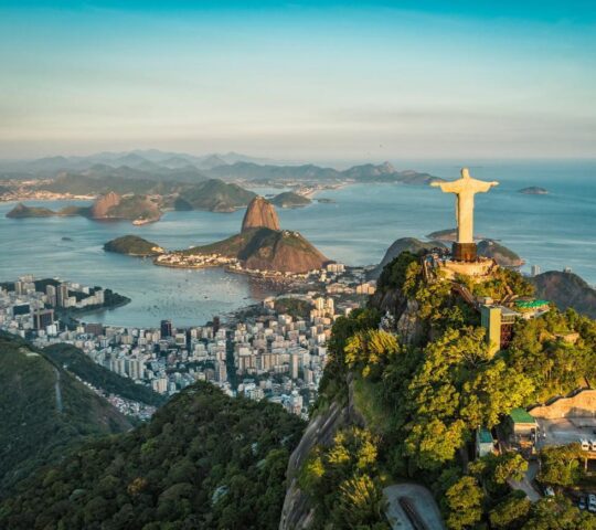Christ the Redeemer on Corcovado mountain, Rio de Janeiro