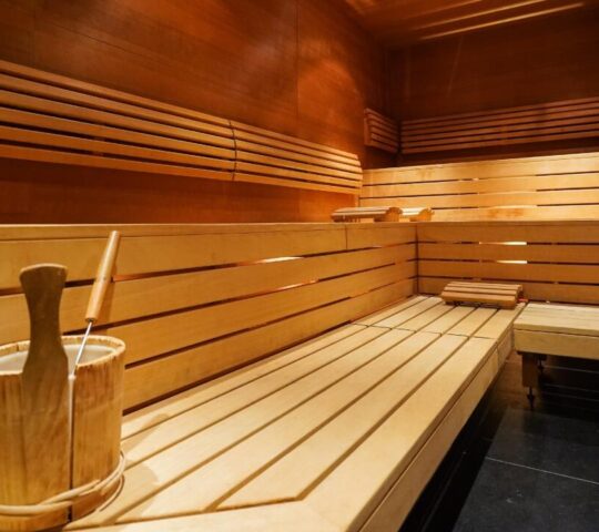 A traditional Swedish sauna experience