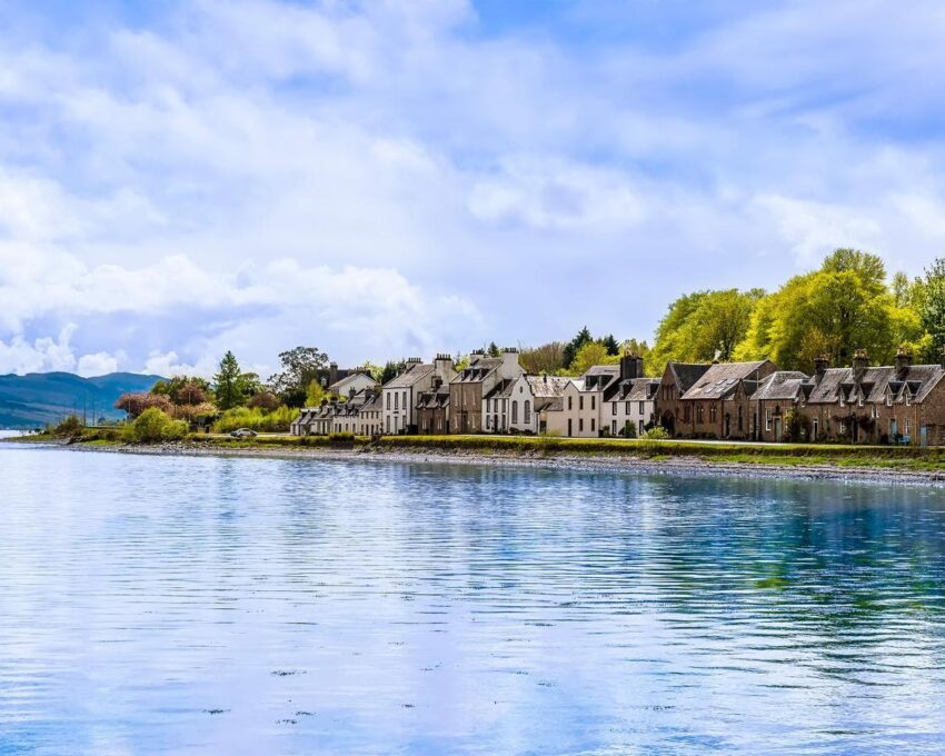 A pause in Inveraray before departure