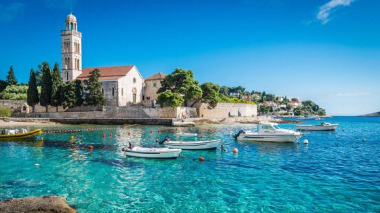 Hvar city Croatia