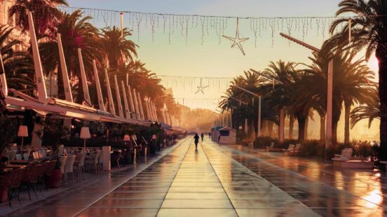 Split in winter