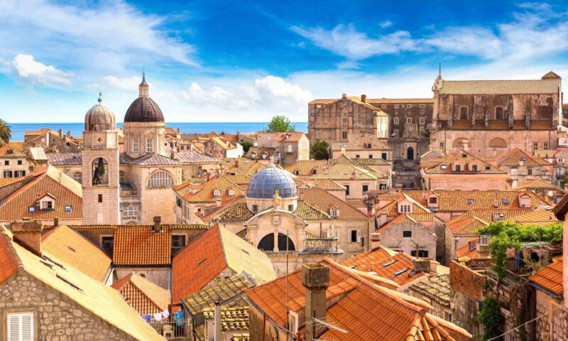 Old city Dubrovnik in a beautiful summer day, Croatia