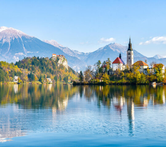 Lake Bled in Slovenia