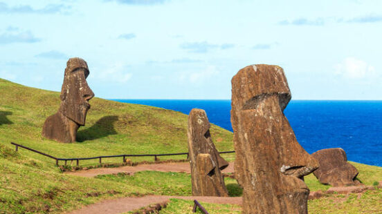 Easter Island Moai at Rano Raraku