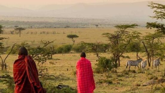 bush walk with Maasai
