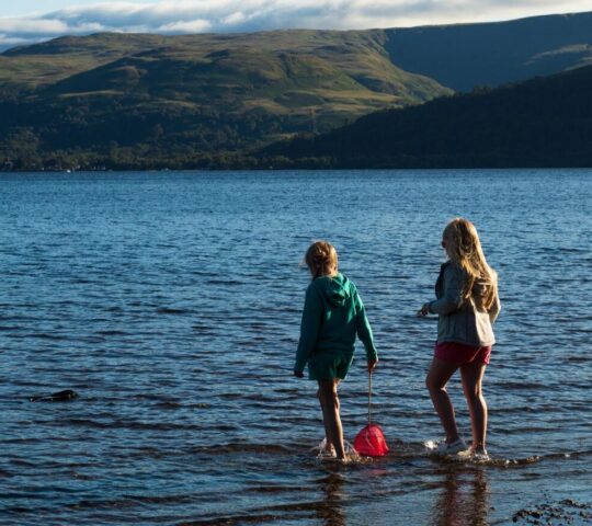 Enjoy the beaches of Loch Lomond
