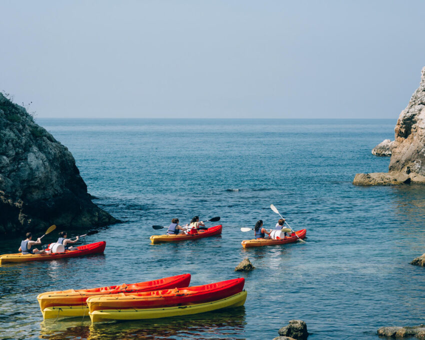 Sea kayaking adventure