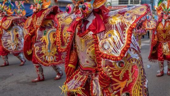 Candelaria festival Puno Peru