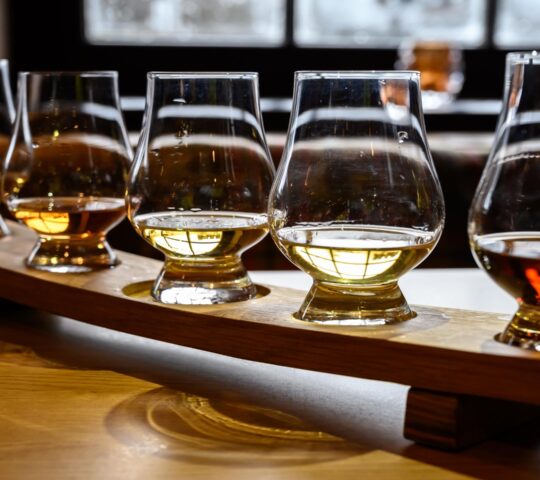 Tasting the finest single malts