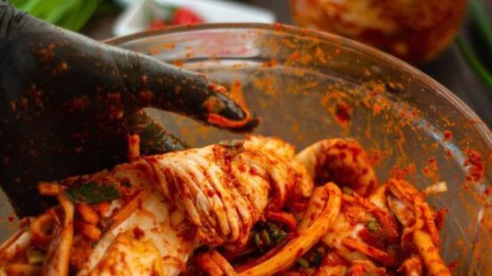 Making Kimchee