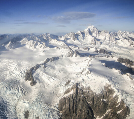 Mount Cook from the air