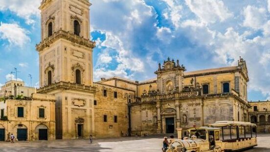 Piazza del Duomo Square in Lecce, Puglia