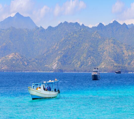 Exploring the Gili Islands by boat