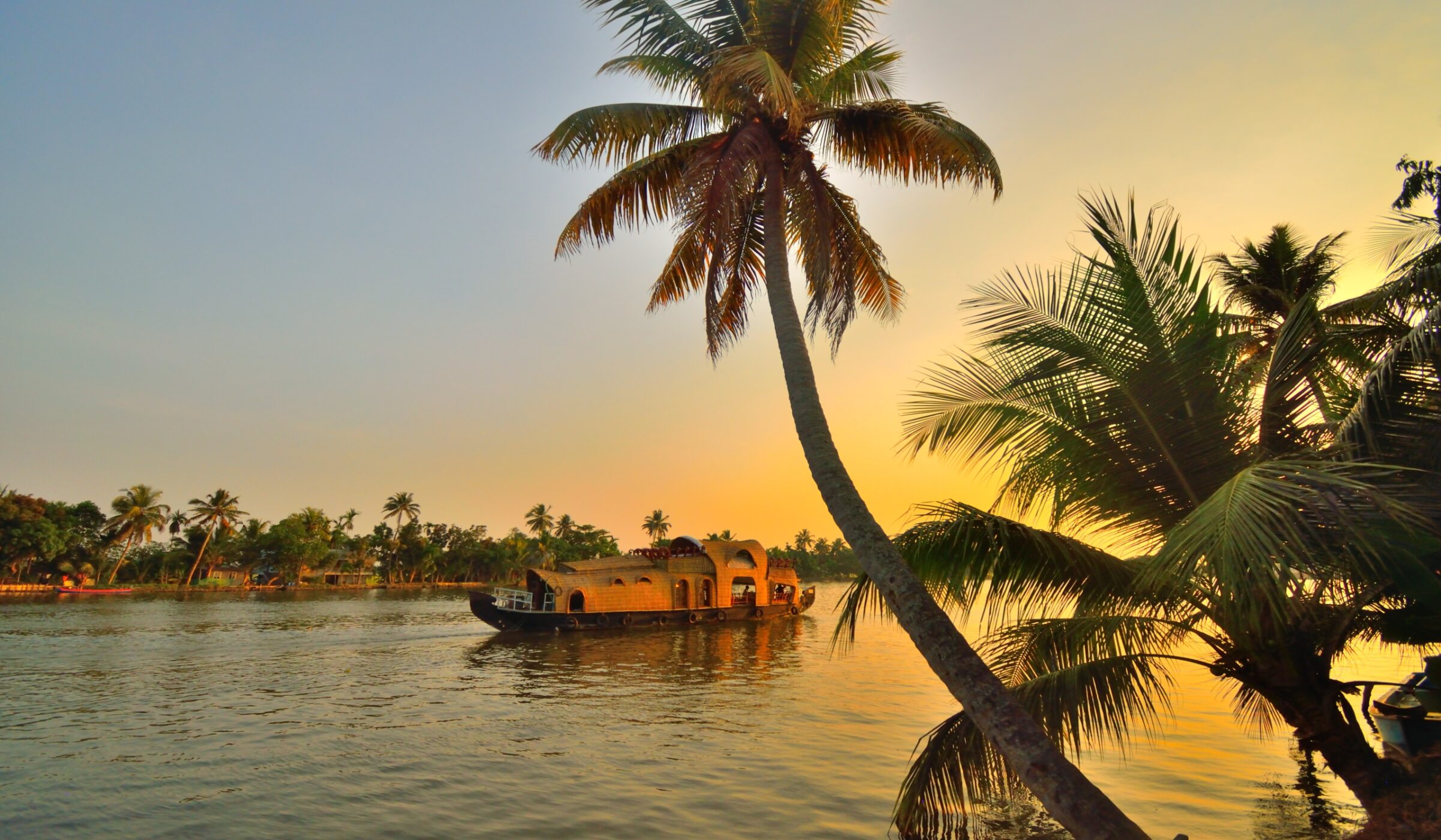 Two nights on the Kerala backwaters