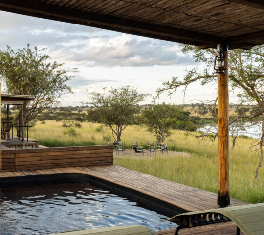 Luxurious dips at Singita Mara Camp