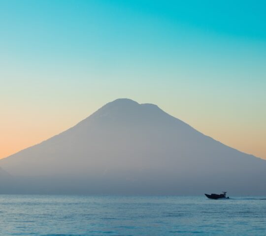 Lake Atitlan at sunset