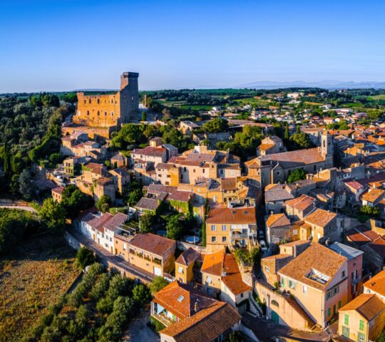The village of Châteauneuf-du-Pape