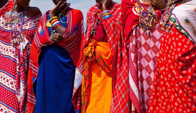 AFRICA, KENIA, MAASAI PEOPLE Tribu Masai, Kenia, Africa