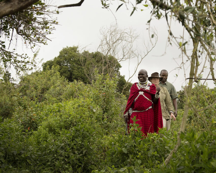 Maasai bush walk