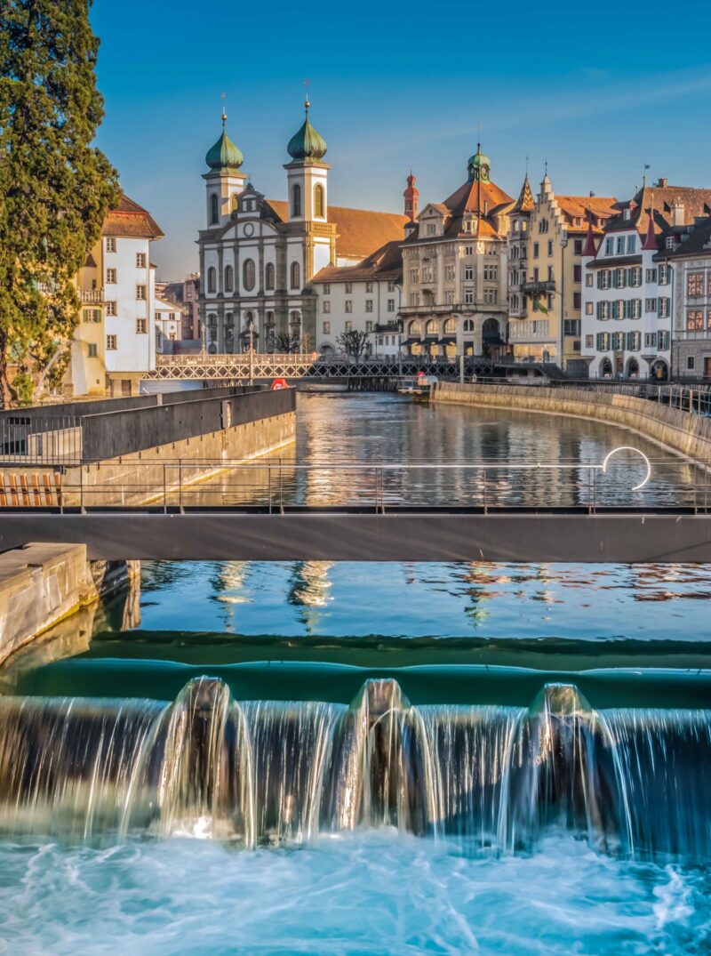 Lucerne (Luzern), the largest city in Central Switzerland