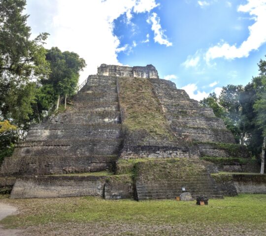 The mysterious Yaxha ruins