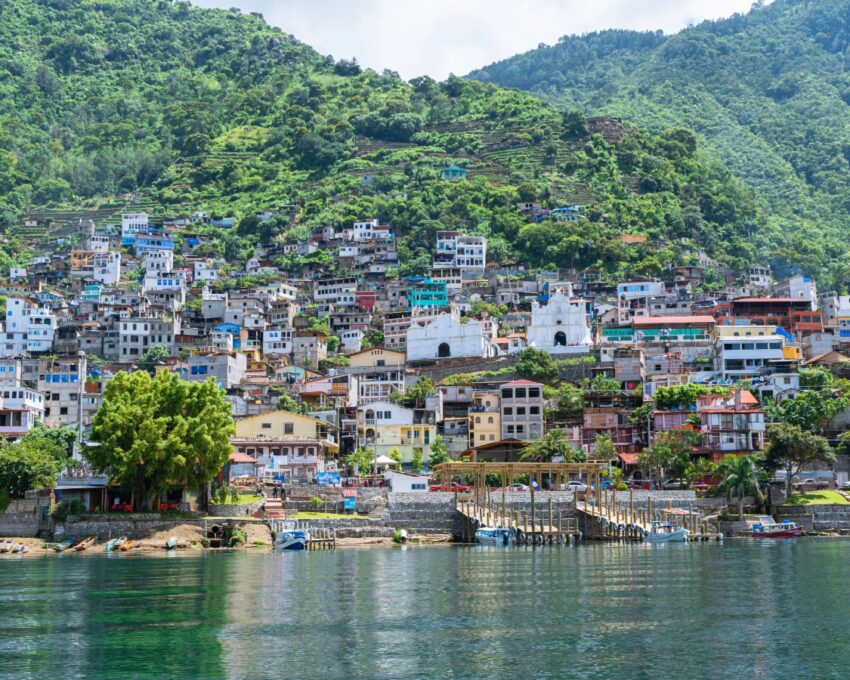 Lakeshore hike and village visit