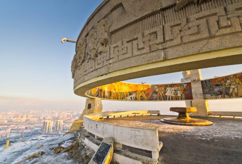 Zaisan memorial, Ulan Bator, Mongolia