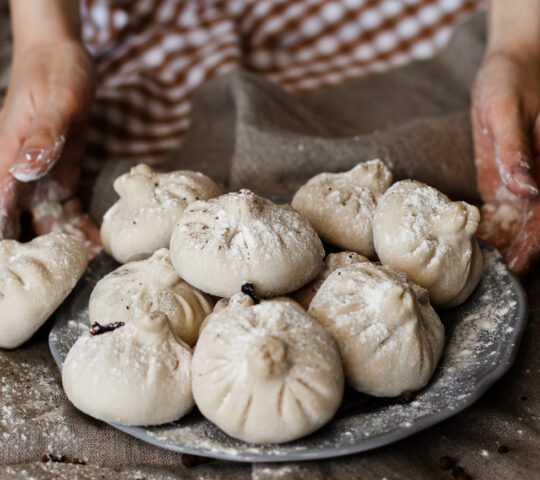 Khinkali dumplings