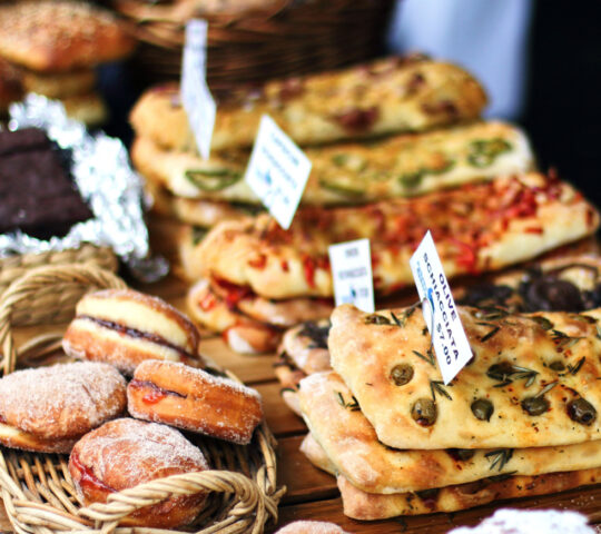 Fresh goods market