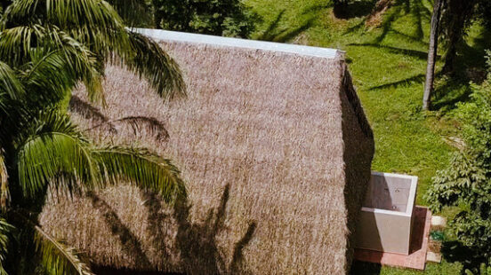Aerial view of Savanna Orinoquía Lodge, COlombia