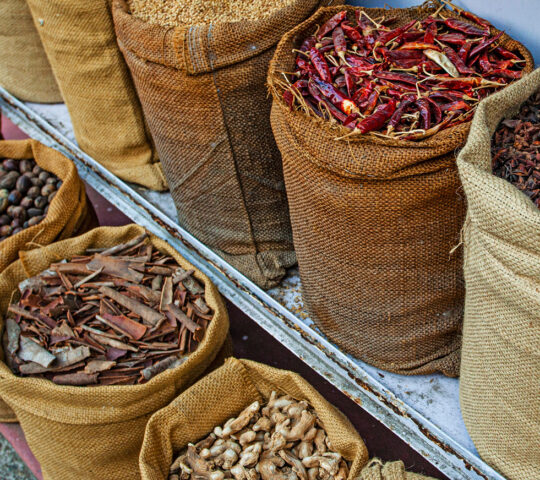 Cochin spice market