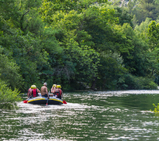 Rafting in Cetina