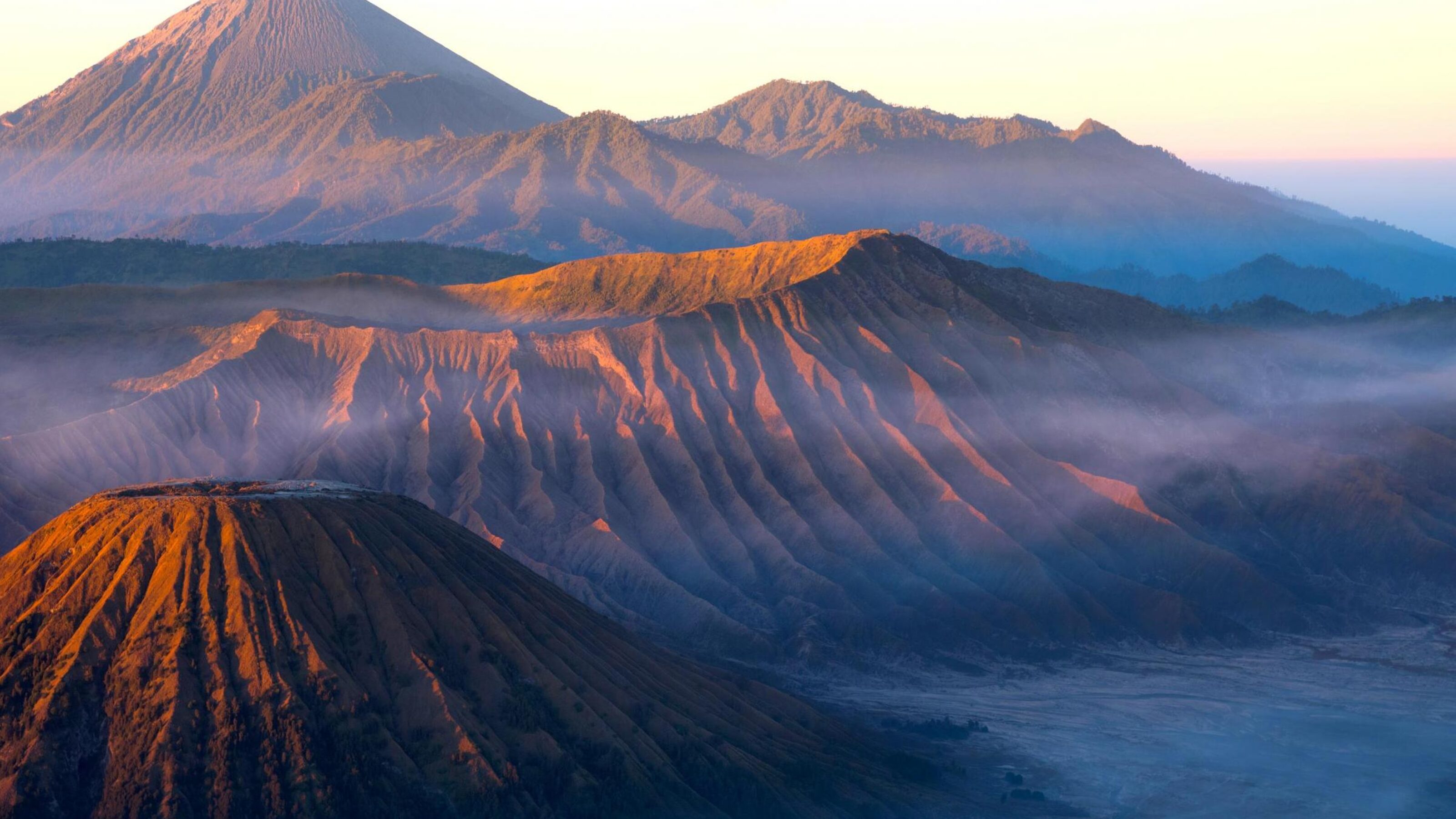 Mountains in Java, Indonesia