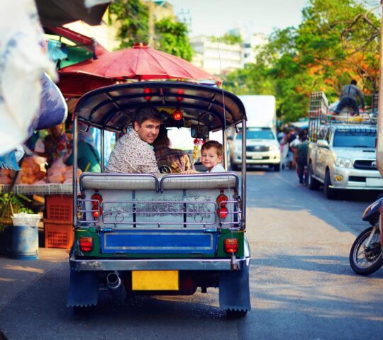 Explore Bangkok by tuktuk