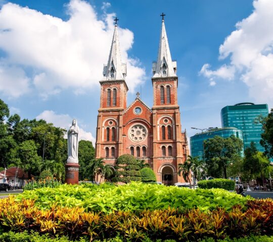 Admire Ho Chi Minh's Notre Dame Cathedral
