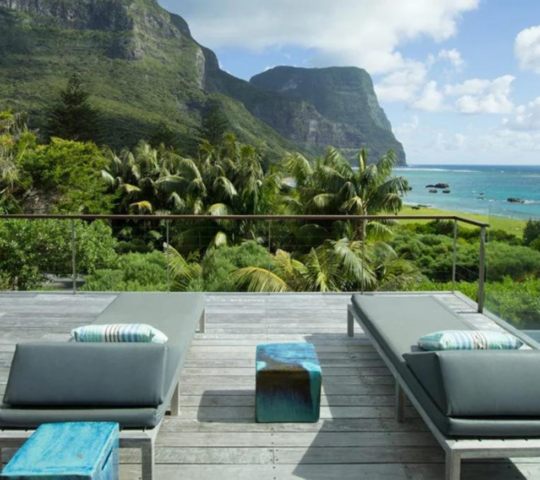 The exclusive Capella Lodge on the remote Lord Howe Island