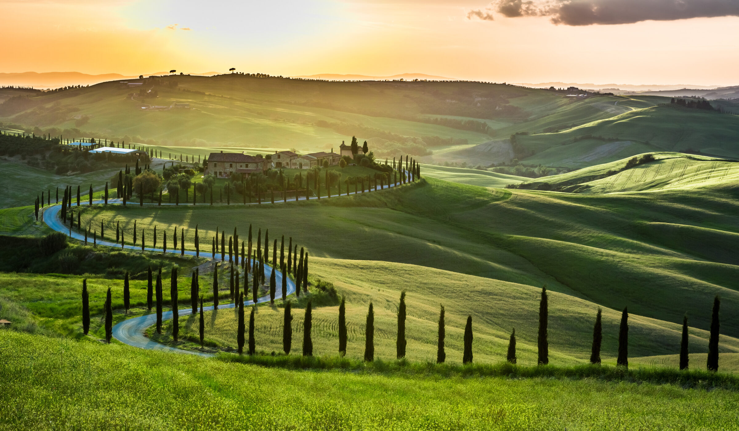 Wind down in the Tuscan Countryside
