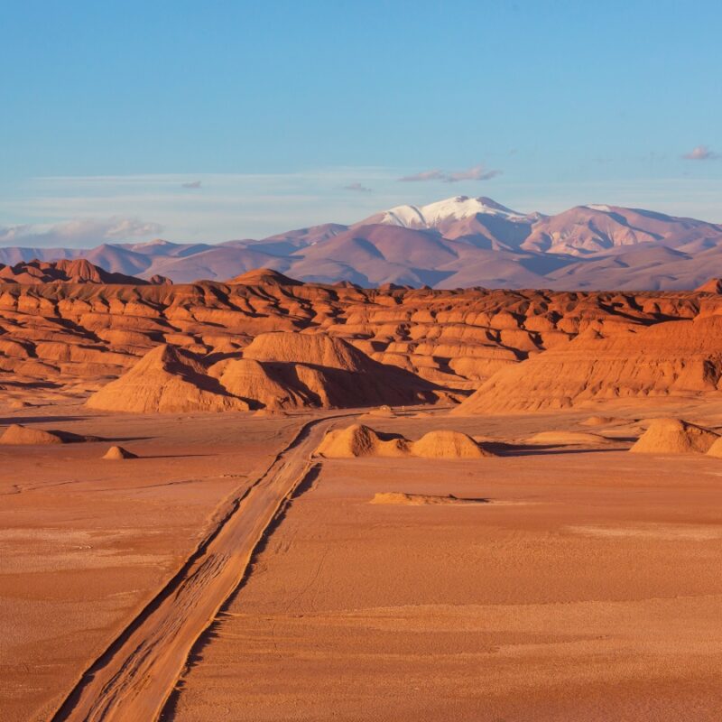 Fantastic Scenic landscapes of Northern Argentina. Beautiful inspiring natural landscapes.