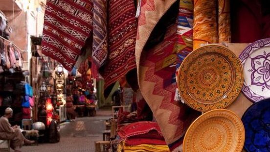 A Souk in Marrakech