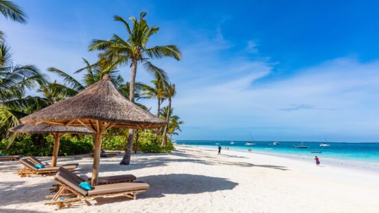 Kendwa beach in Unguja aka Zanzibar Island Tanzania East Africa
